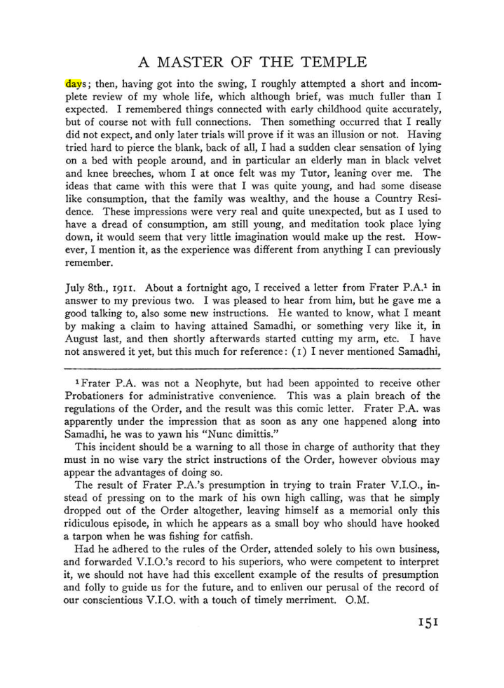 Original scan of The Equinox (Volume III, Number I), PDF page 159