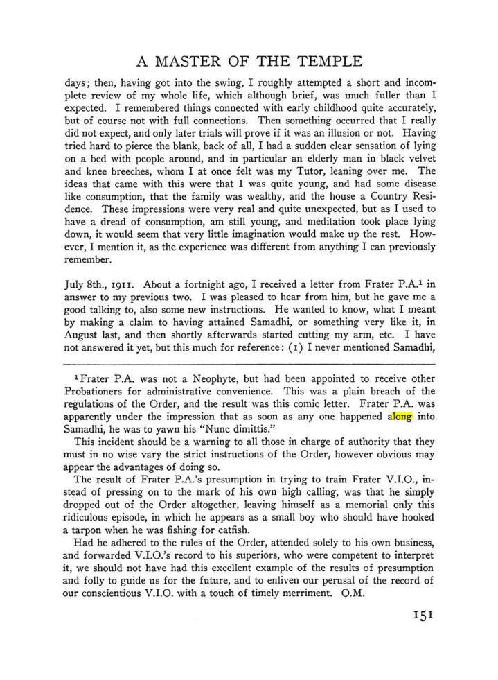 Original scan of The Equinox (Volume III, Number I), PDF page 159