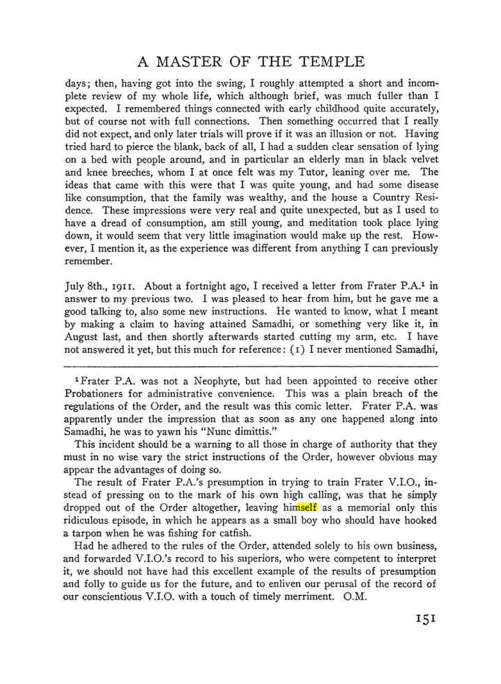 Original scan of The Equinox (Volume III, Number I), PDF page 159