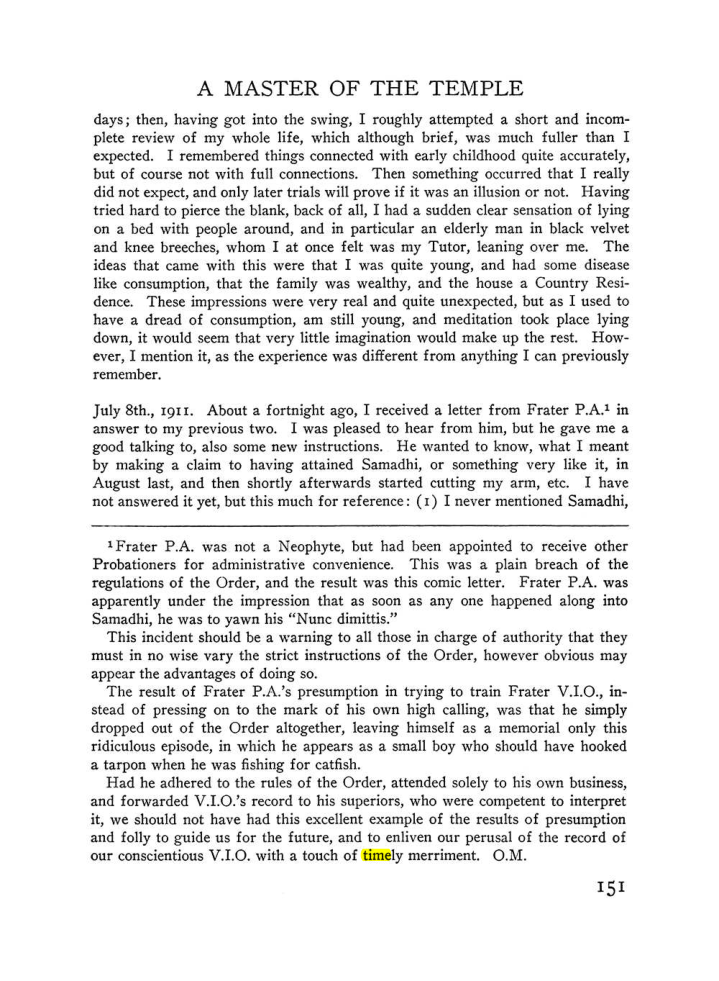 Original scan of The Equinox (Volume III, Number I), PDF page 159