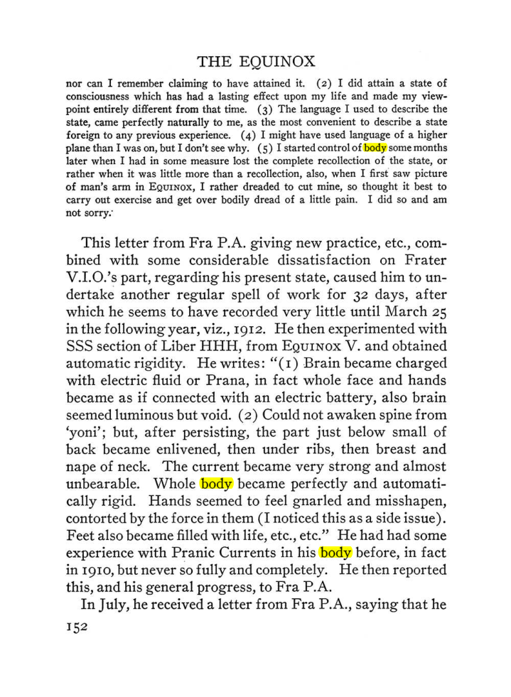 Original scan of The Equinox (Volume III, Number I), PDF page 160