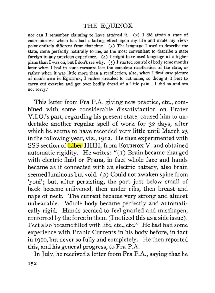 Original scan of The Equinox (Volume III, Number I), PDF page 160