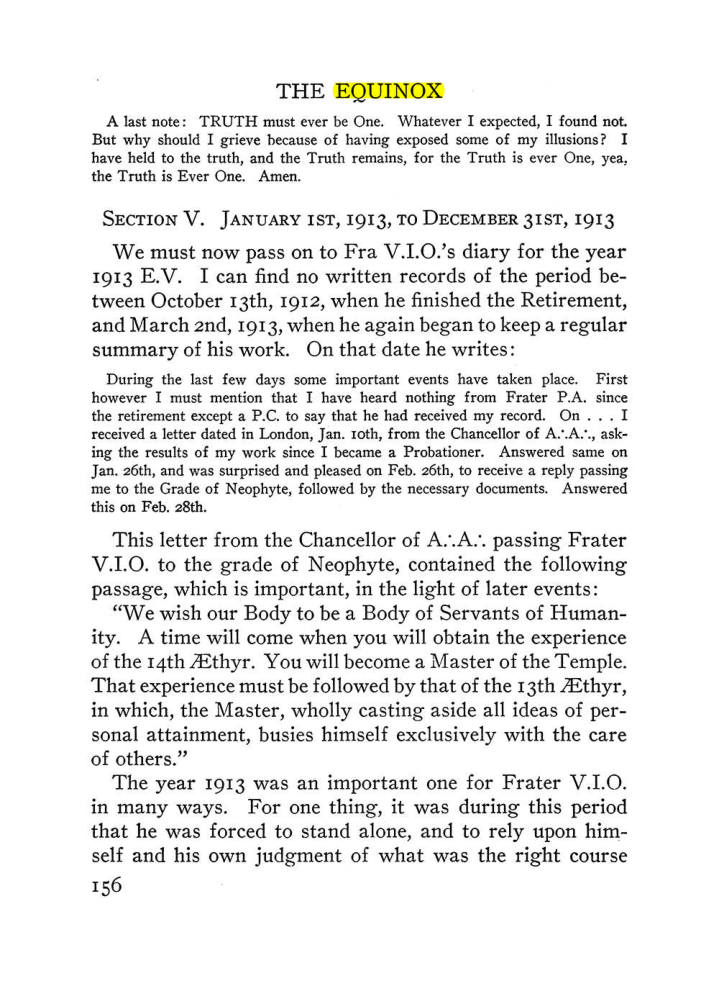 Original scan of The Equinox (Volume III, Number I), PDF page 164
