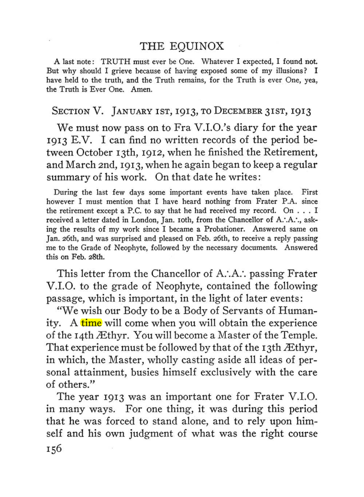 Original scan of The Equinox (Volume III, Number I), PDF page 164