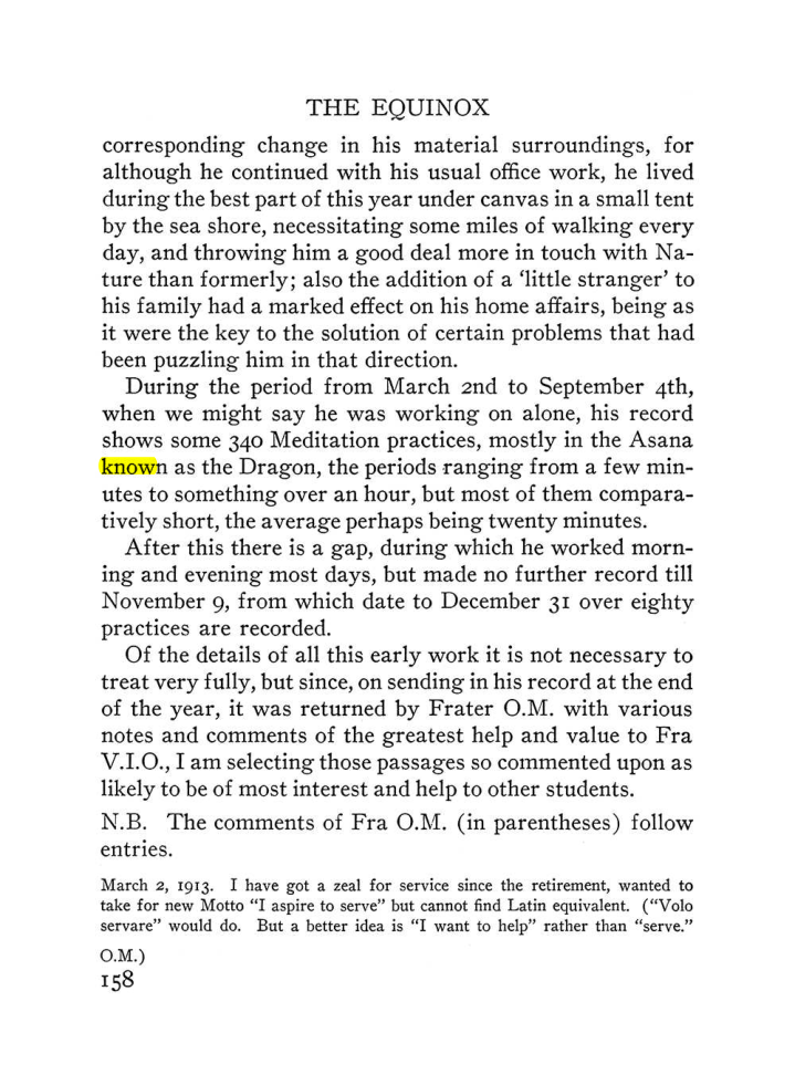 Original scan of The Equinox (Volume III, Number I), PDF page 166