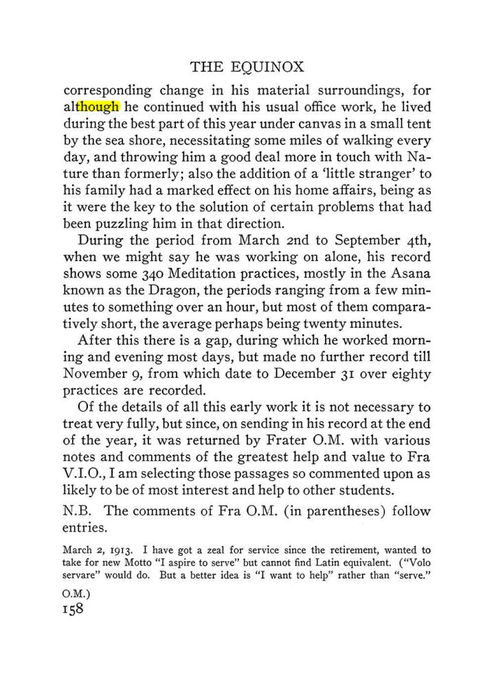 Original scan of The Equinox (Volume III, Number I), PDF page 166