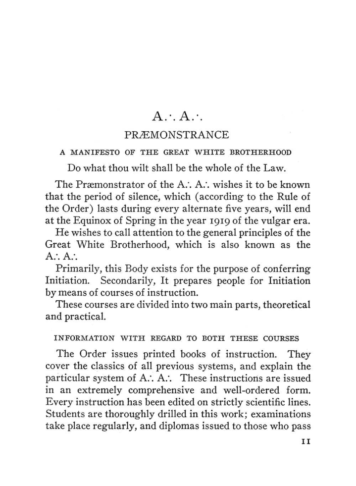 Original scan of The Equinox (Volume III, Number I), PDF page 17