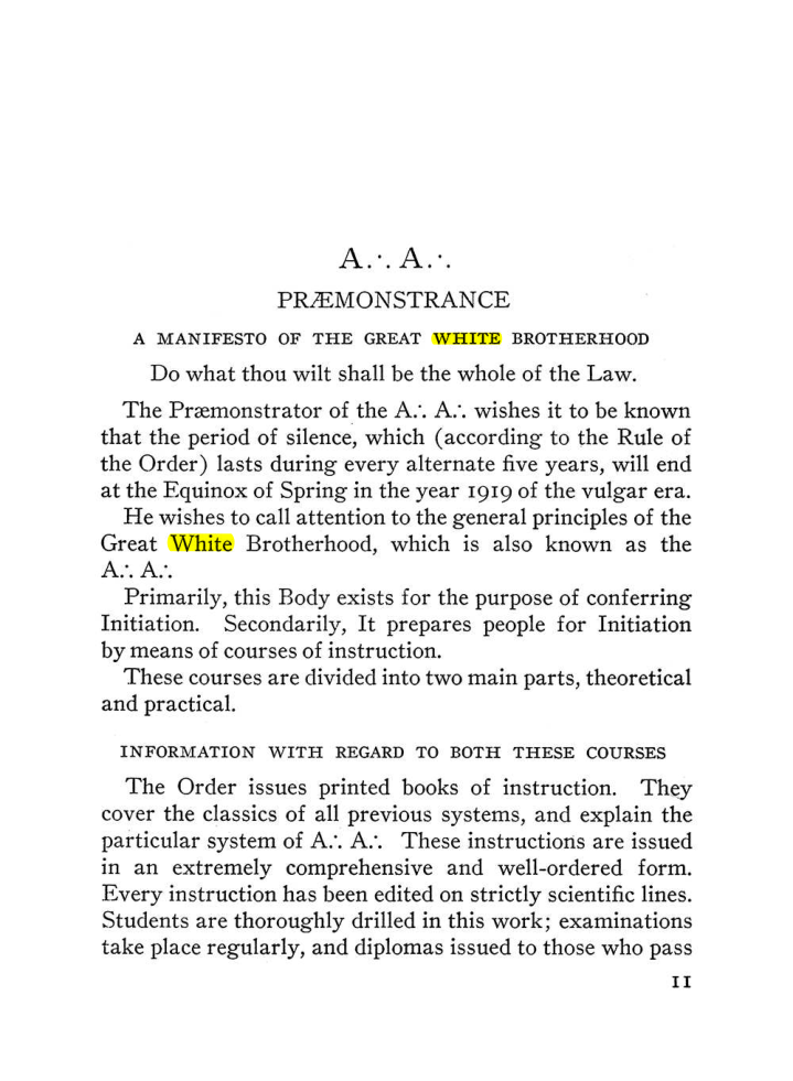 Original scan of The Equinox (Volume III, Number I), PDF page 17
