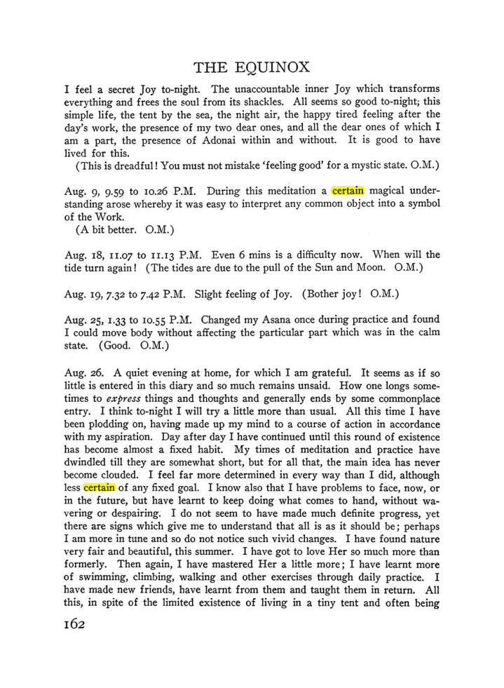 Original scan of The Equinox (Volume III, Number I), PDF page 170
