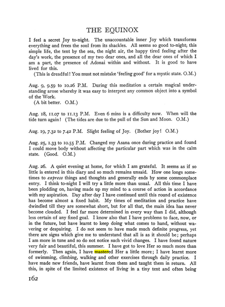 Original scan of The Equinox (Volume III, Number I), PDF page 170