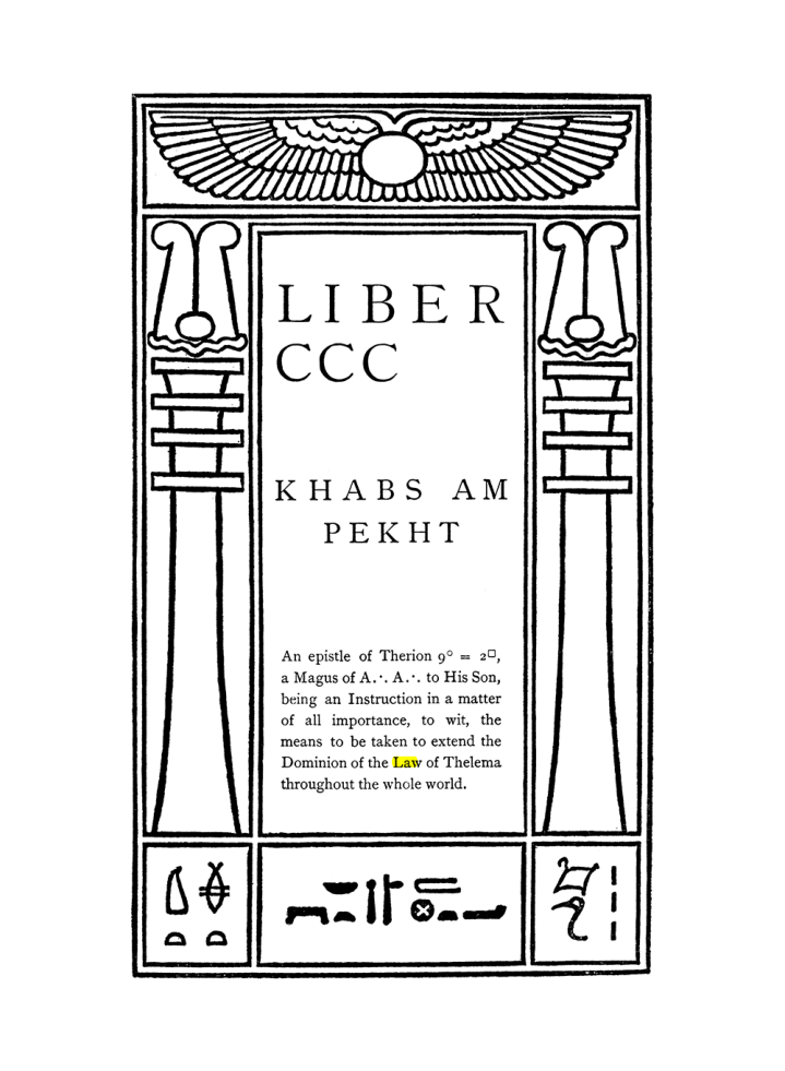 Original scan of The Equinox (Volume III, Number I), PDF page 183