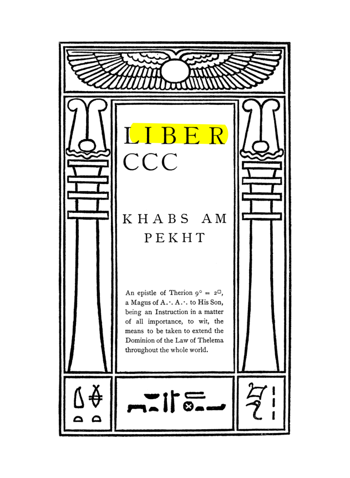 Original scan of The Equinox (Volume III, Number I), PDF page 183