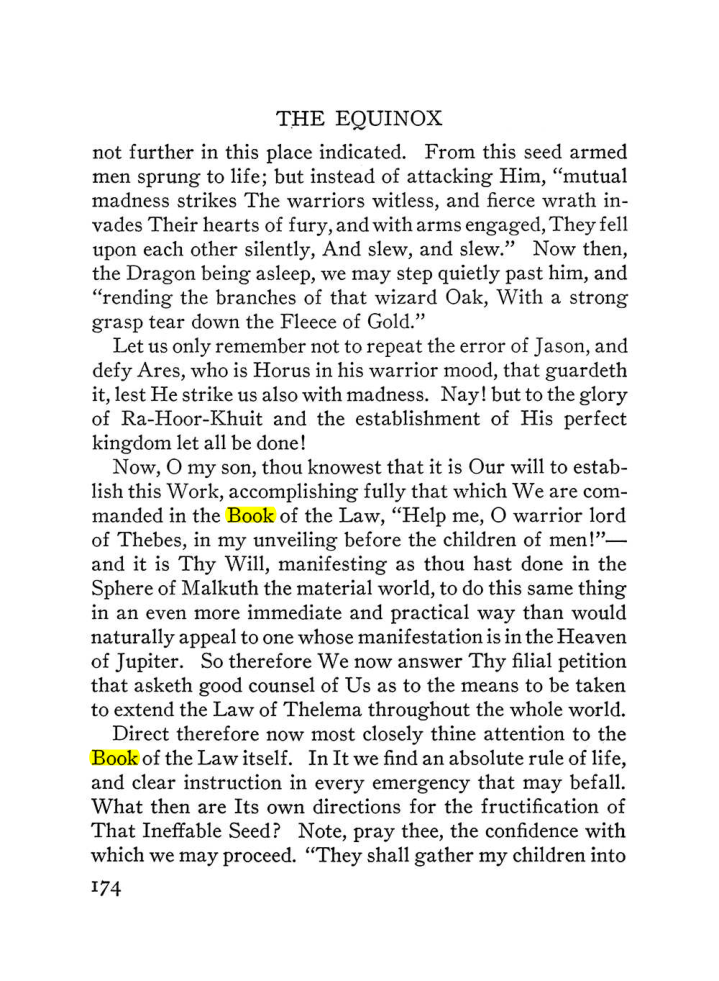 Original scan of The Equinox (Volume III, Number I), PDF page 186