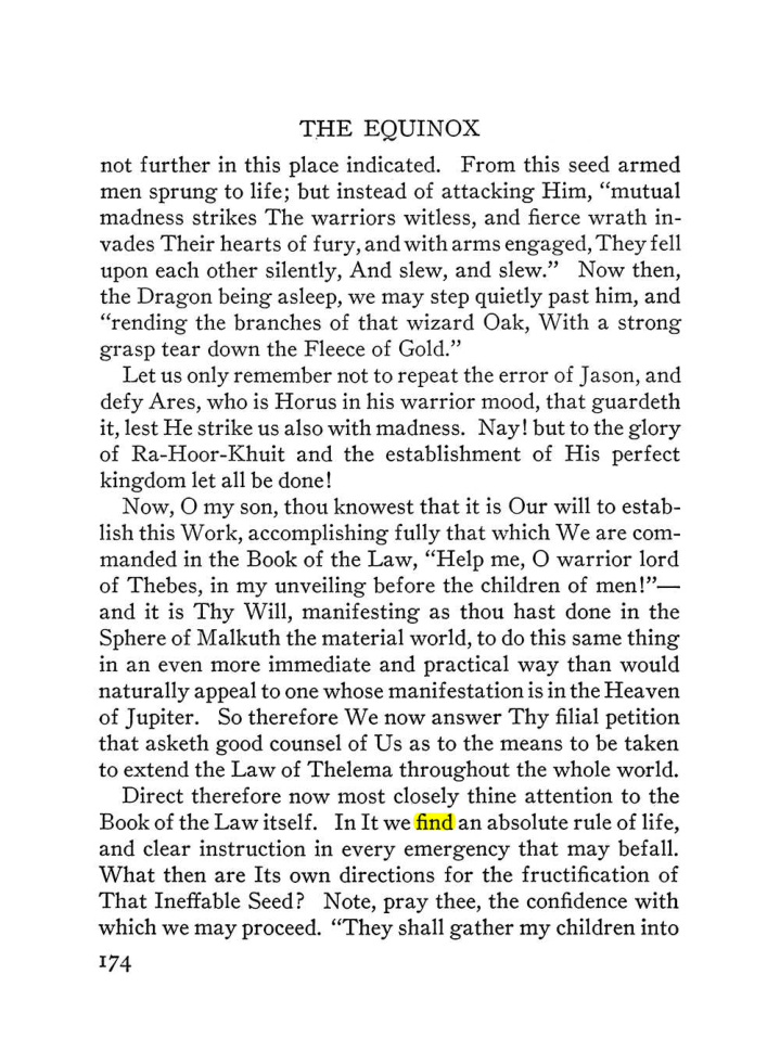 Original scan of The Equinox (Volume III, Number I), PDF page 186