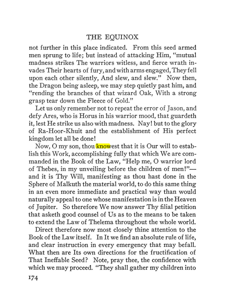 Original scan of The Equinox (Volume III, Number I), PDF page 186