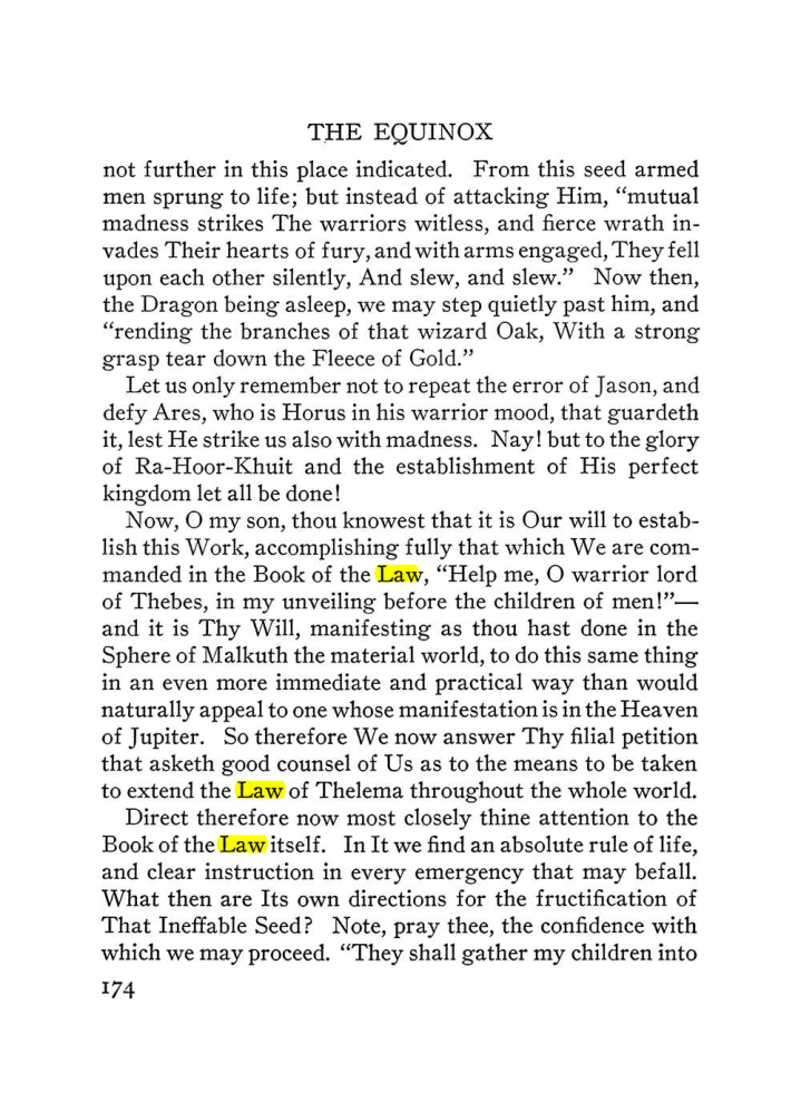Original scan of The Equinox (Volume III, Number I), PDF page 186
