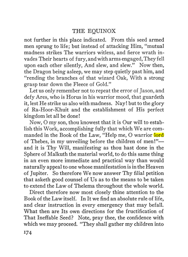 Original scan of The Equinox (Volume III, Number I), PDF page 186