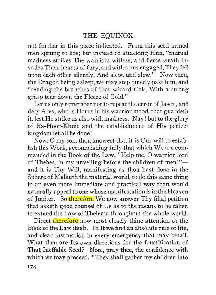 Original scan of The Equinox (Volume III, Number I), PDF page 186