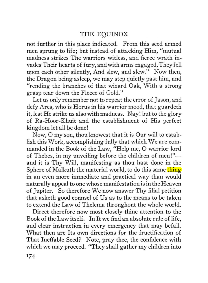Original scan of The Equinox (Volume III, Number I), PDF page 186