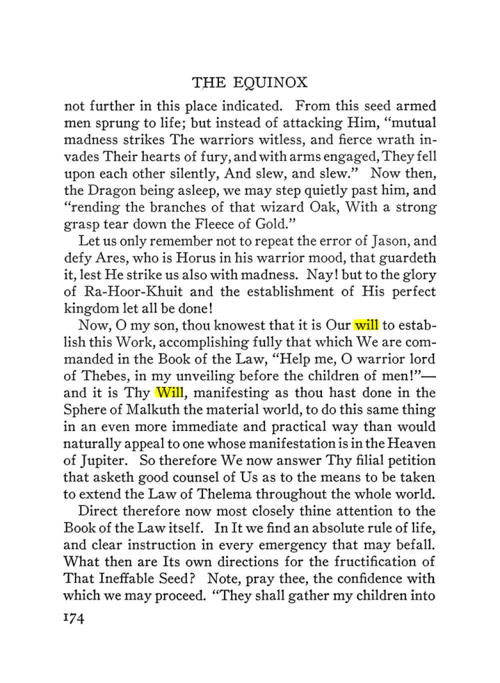 Original scan of The Equinox (Volume III, Number I), PDF page 186