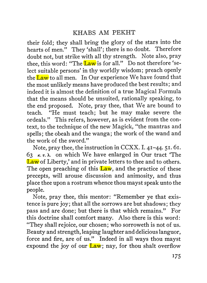 Original scan of The Equinox (Volume III, Number I), PDF page 187