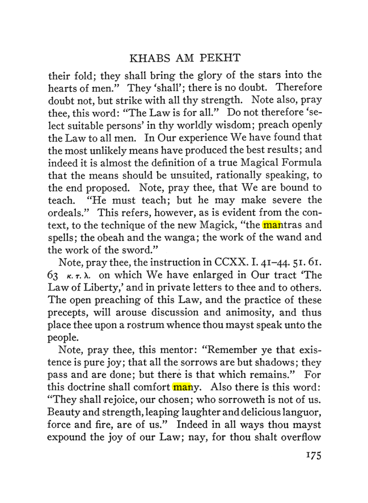 Original scan of The Equinox (Volume III, Number I), PDF page 187