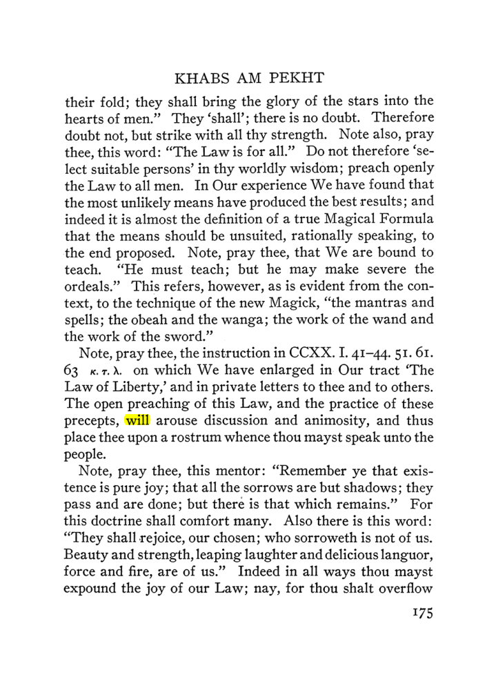 Original scan of The Equinox (Volume III, Number I), PDF page 187