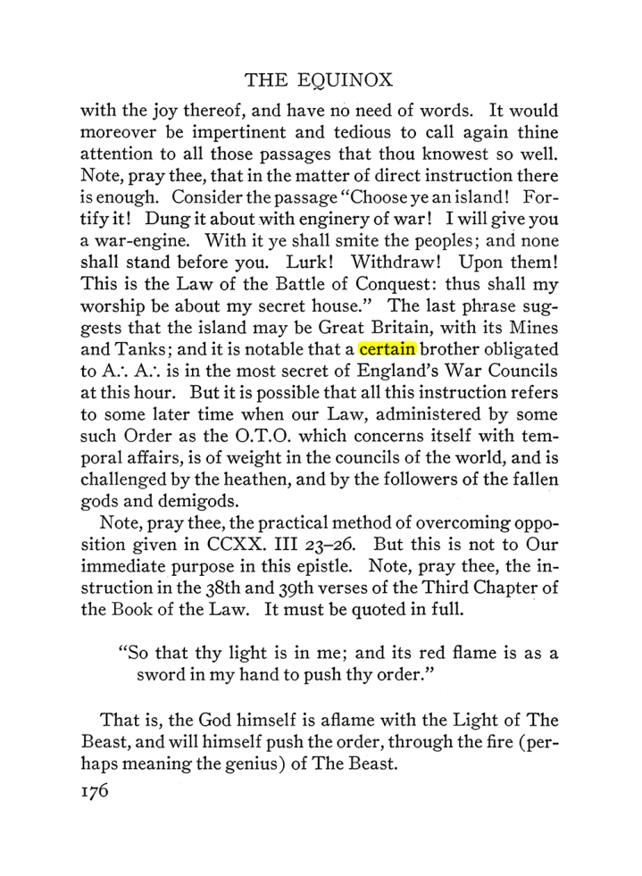 Original scan of The Equinox (Volume III, Number I), PDF page 188