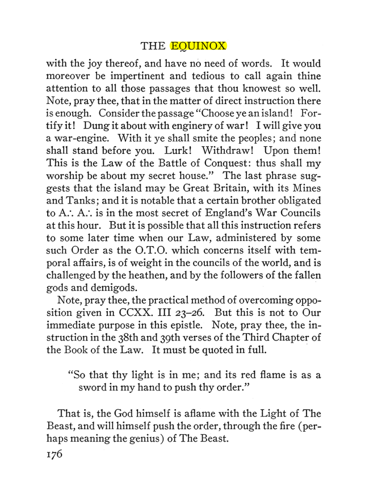 Original scan of The Equinox (Volume III, Number I), PDF page 188