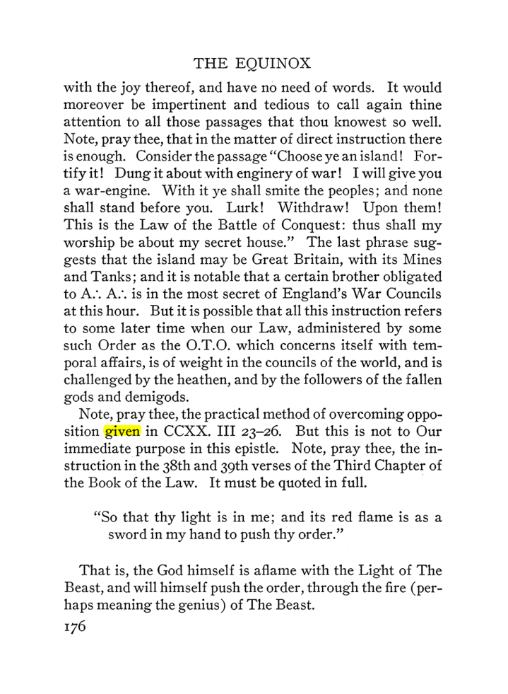 Original scan of The Equinox (Volume III, Number I), PDF page 188