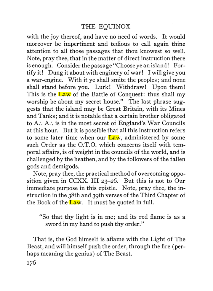 Original scan of The Equinox (Volume III, Number I), PDF page 188