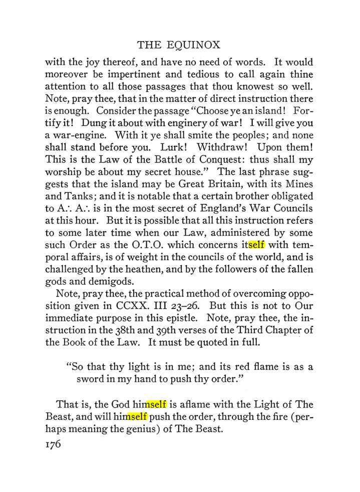 Original scan of The Equinox (Volume III, Number I), PDF page 188
