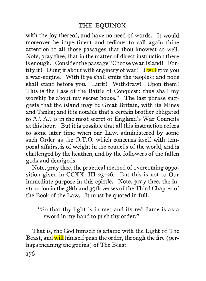 Original scan of The Equinox (Volume III, Number I), PDF page 188