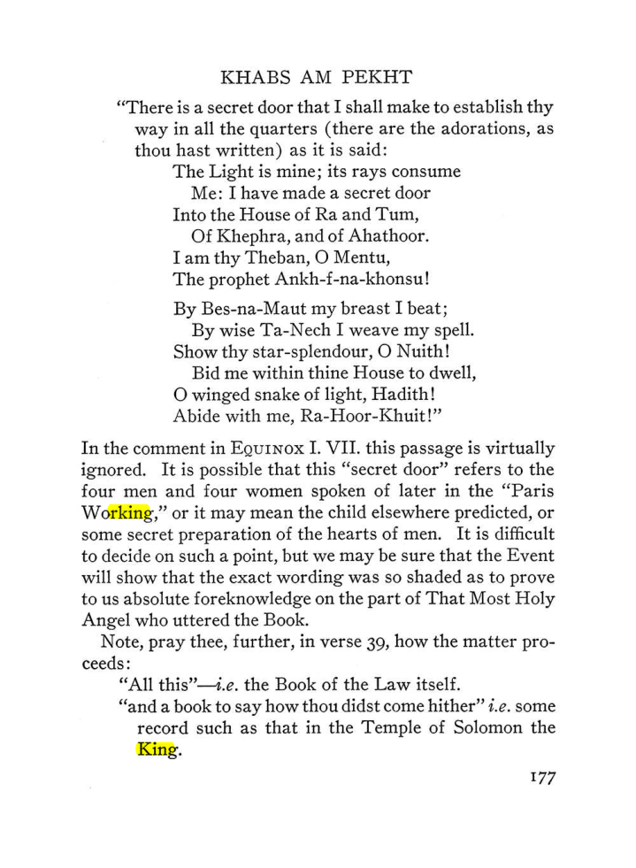 Original scan of The Equinox (Volume III, Number I), PDF page 189