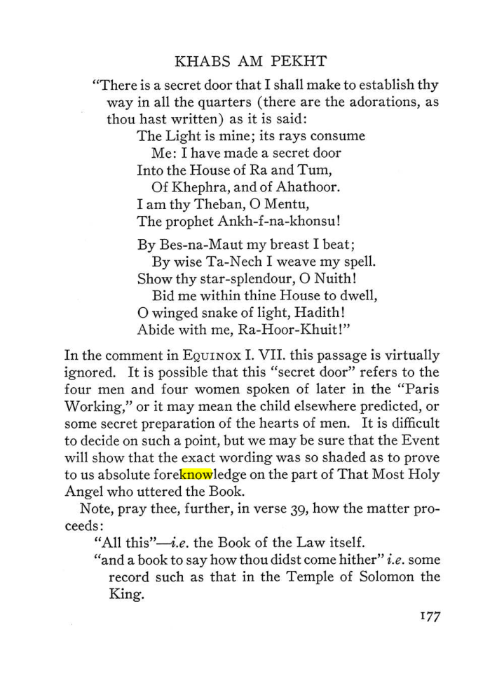 Original scan of The Equinox (Volume III, Number I), PDF page 189