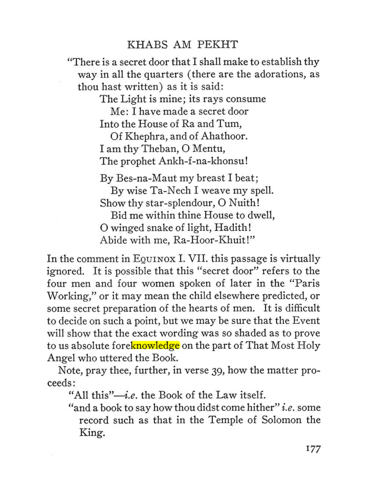 Original scan of The Equinox (Volume III, Number I), PDF page 189