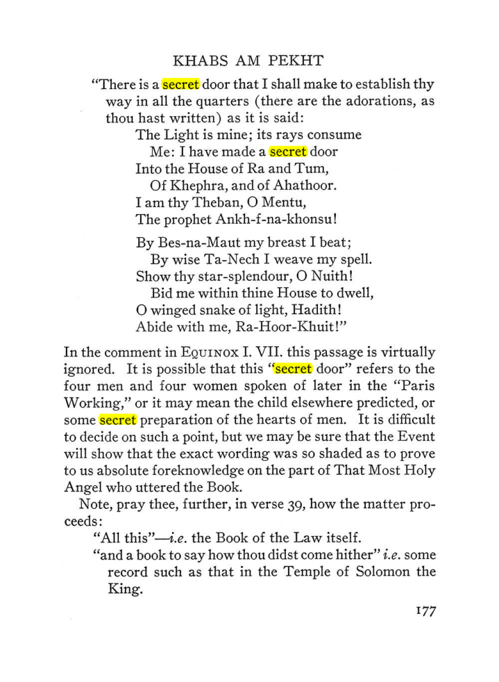 Original scan of The Equinox (Volume III, Number I), PDF page 189