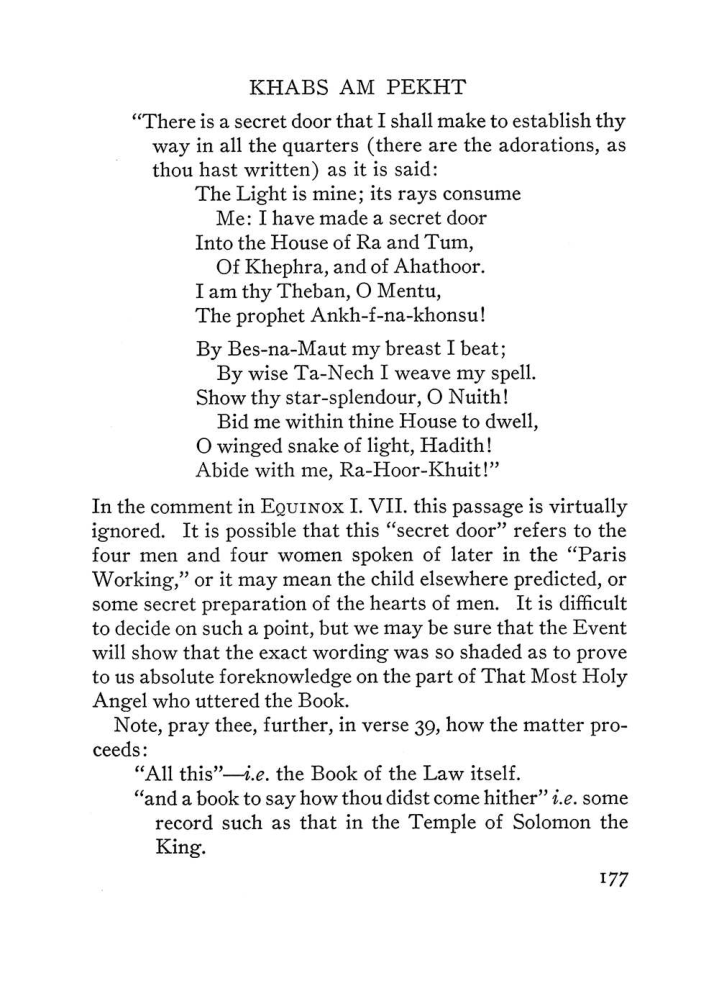 Original scan of The Equinox (Volume III, Number I), PDF page 189