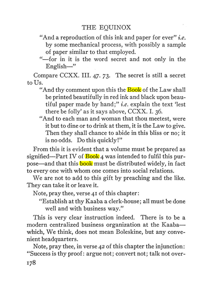 Original scan of The Equinox (Volume III, Number I), PDF page 190