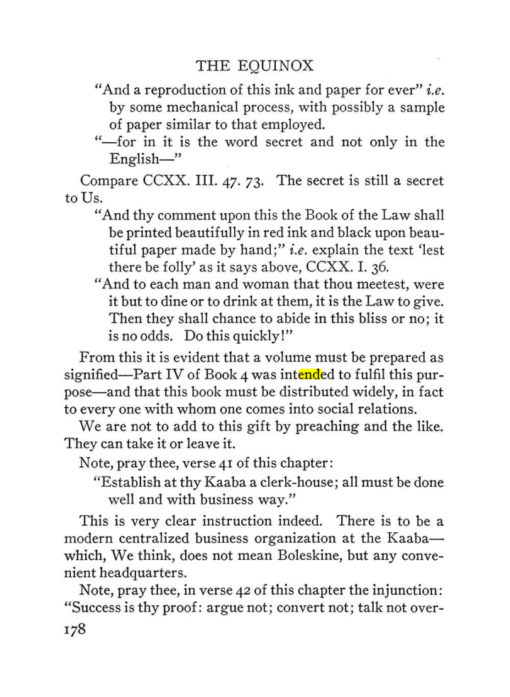 Original scan of The Equinox (Volume III, Number I), PDF page 190