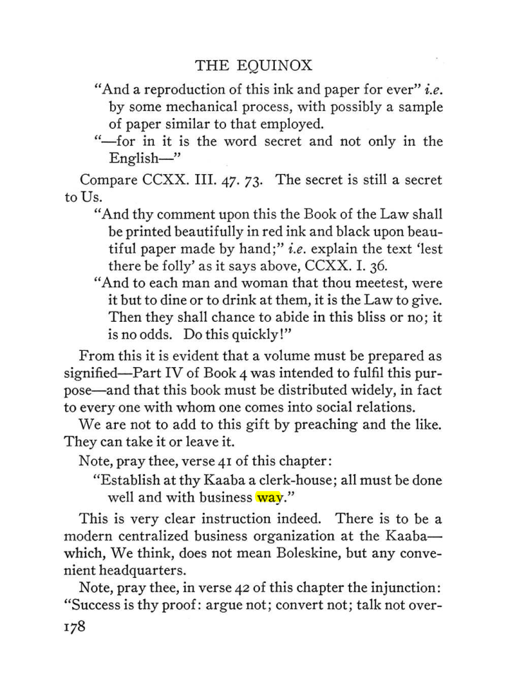 Original scan of The Equinox (Volume III, Number I), PDF page 190