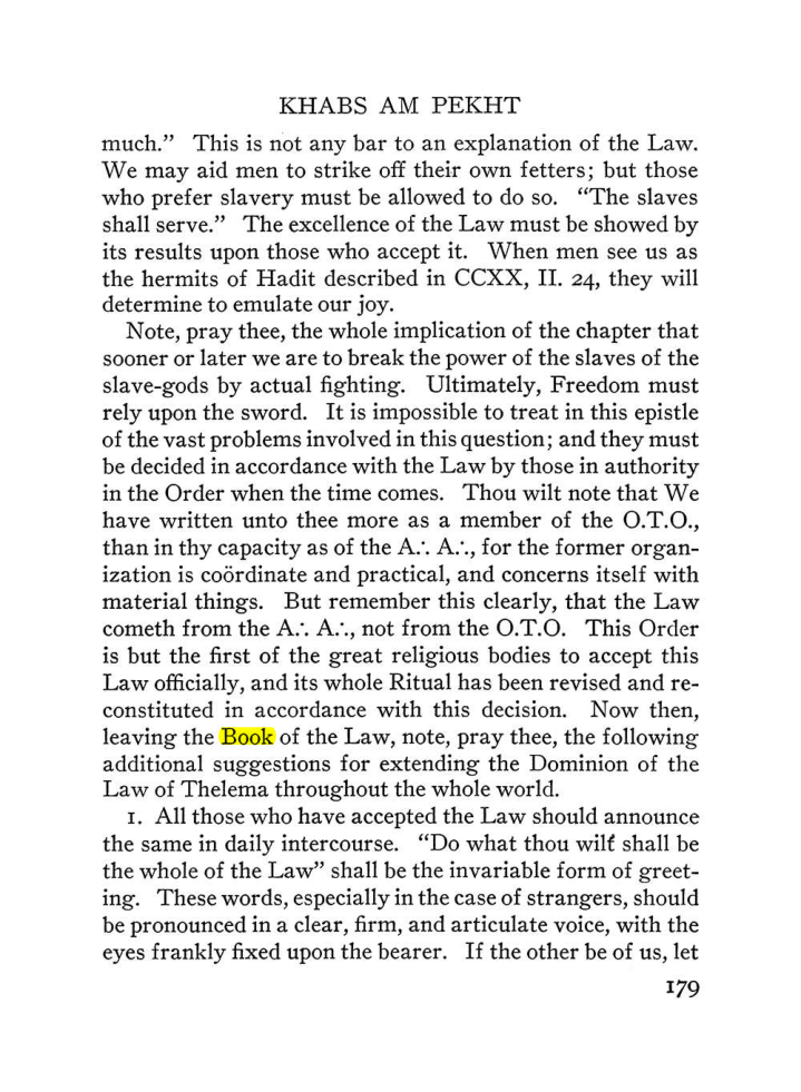 Original scan of The Equinox (Volume III, Number I), PDF page 191