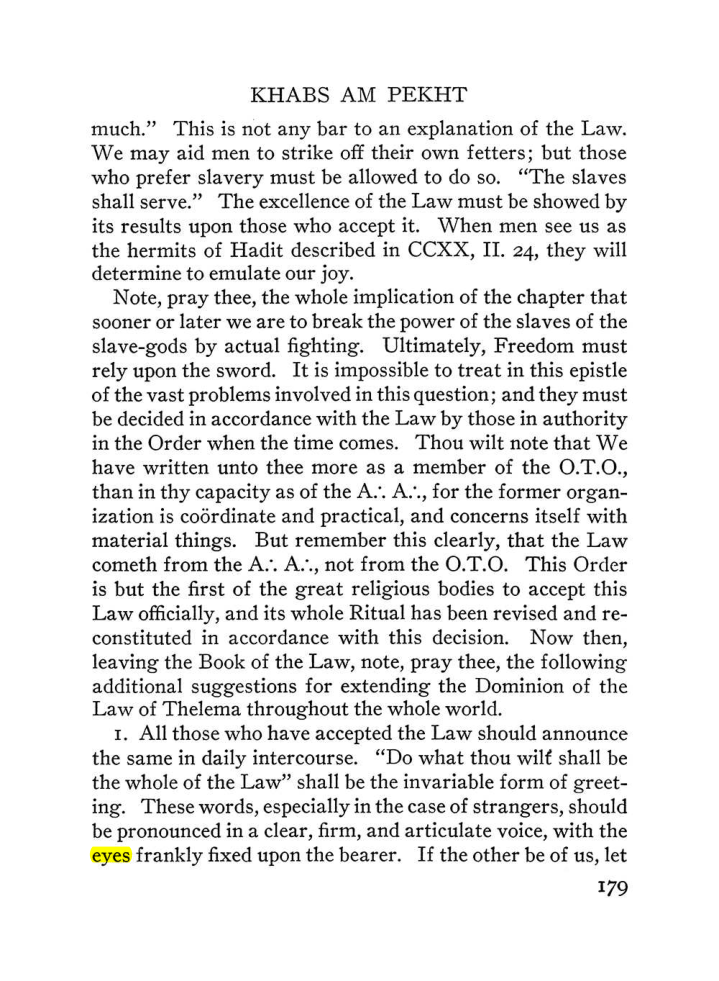 Original scan of The Equinox (Volume III, Number I), PDF page 191