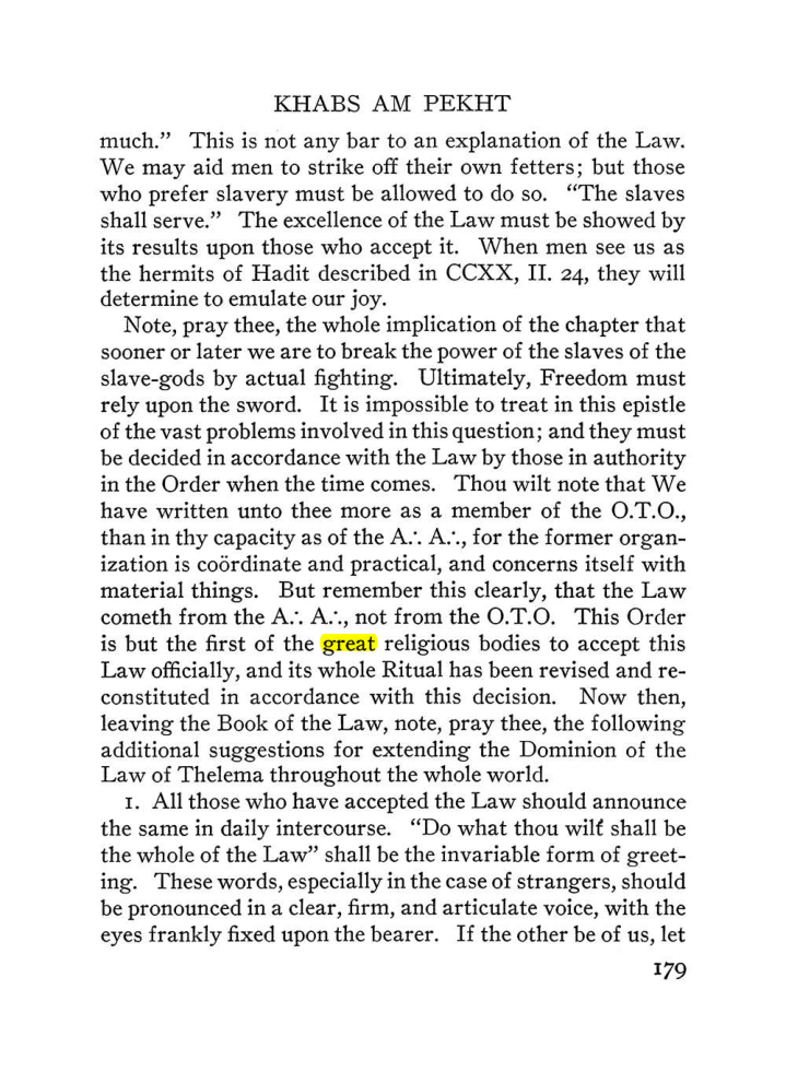Original scan of The Equinox (Volume III, Number I), PDF page 191