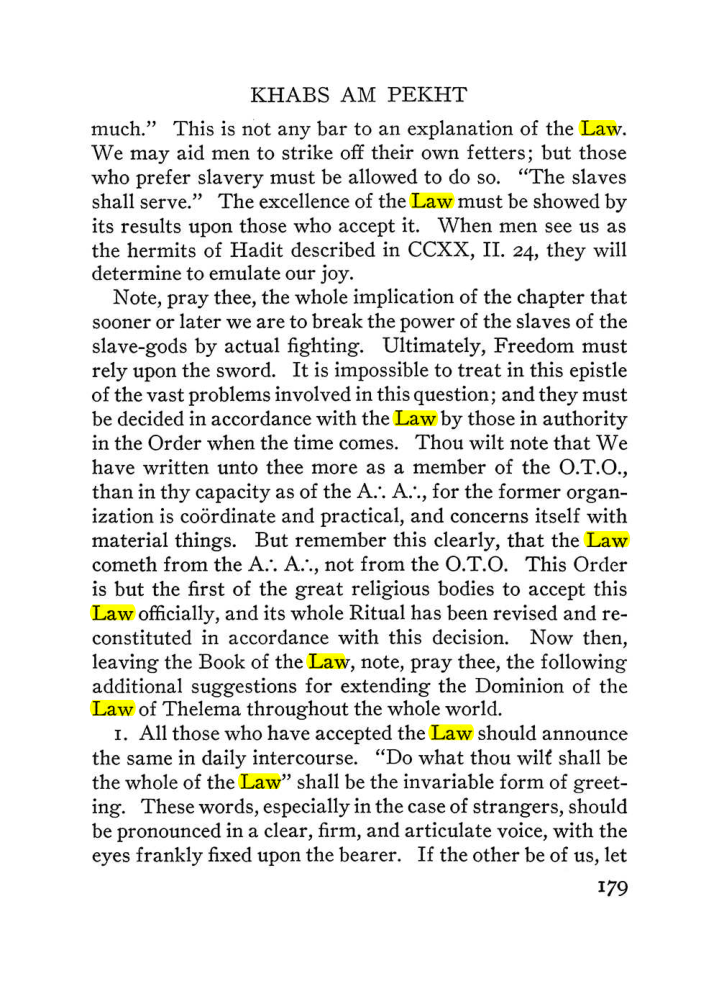 Original scan of The Equinox (Volume III, Number I), PDF page 191