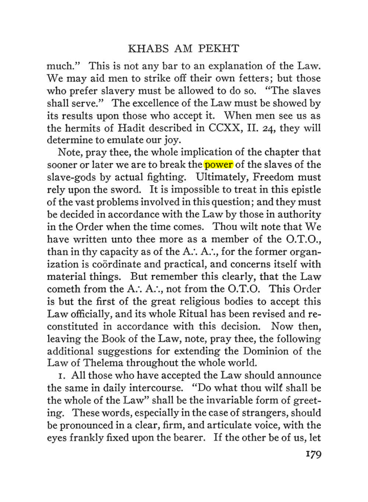 Original scan of The Equinox (Volume III, Number I), PDF page 191