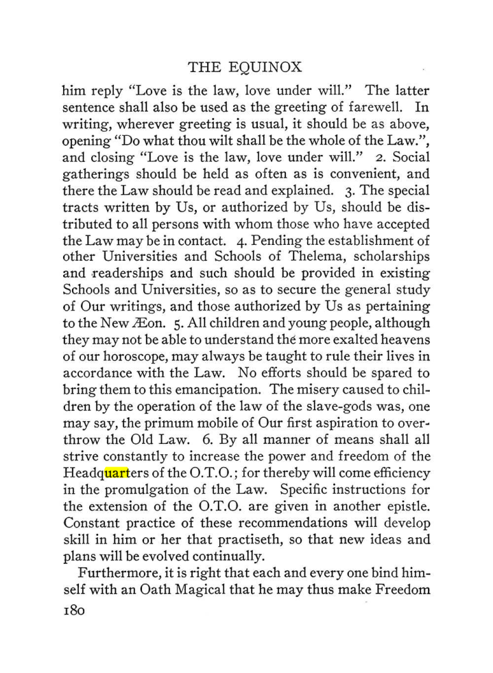 Original scan of The Equinox (Volume III, Number I), PDF page 192