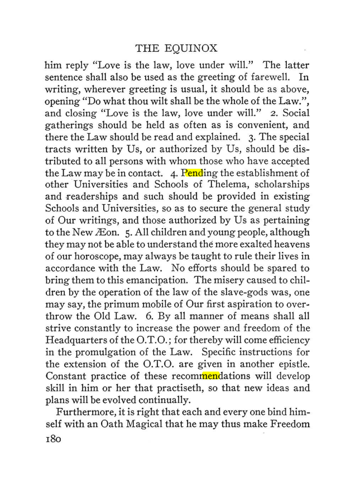 Original scan of The Equinox (Volume III, Number I), PDF page 192
