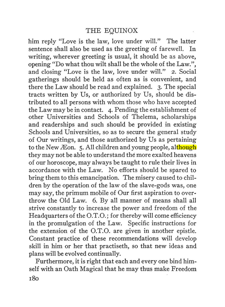 Original scan of The Equinox (Volume III, Number I), PDF page 192