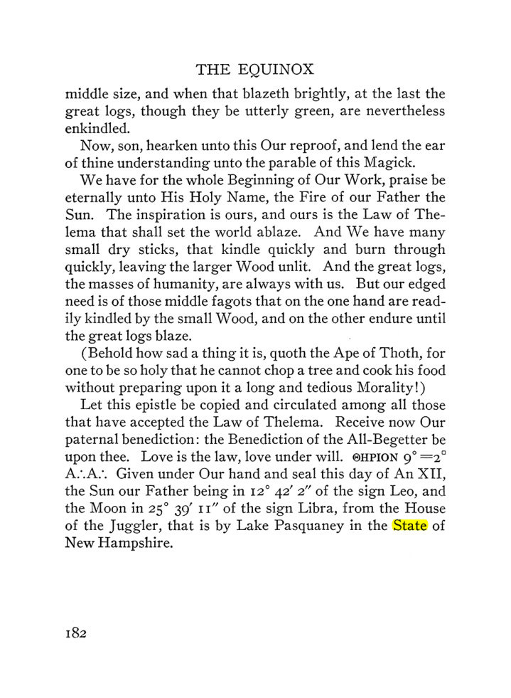 Original scan of The Equinox (Volume III, Number I), PDF page 194